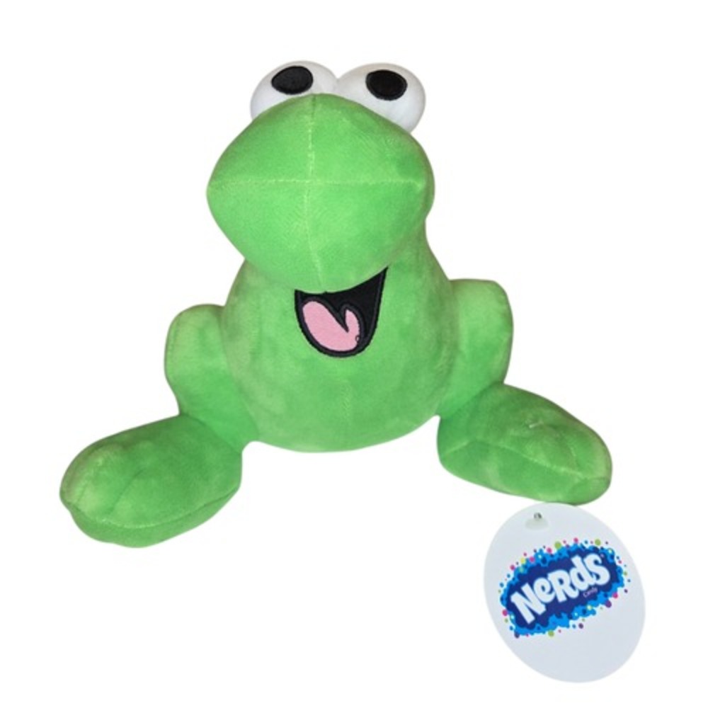 Nestle Nerds Green Candy Open Mouth Promo 7" Plush Toy Stuffed Figure
